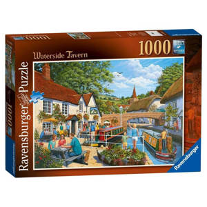 Ravensburger Waterside Tavern Puzzle - 1000 Pieces